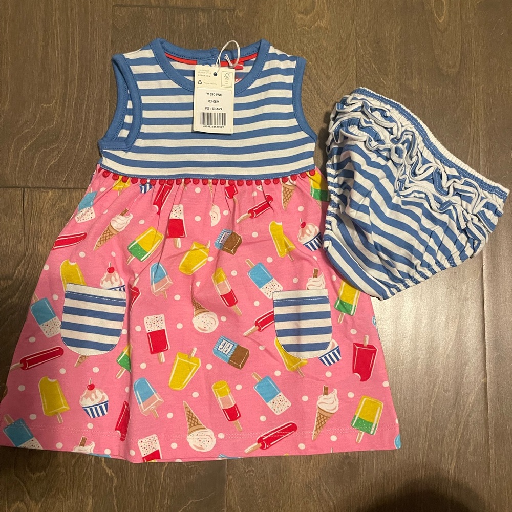 Baby Boden Ice Cream Dress